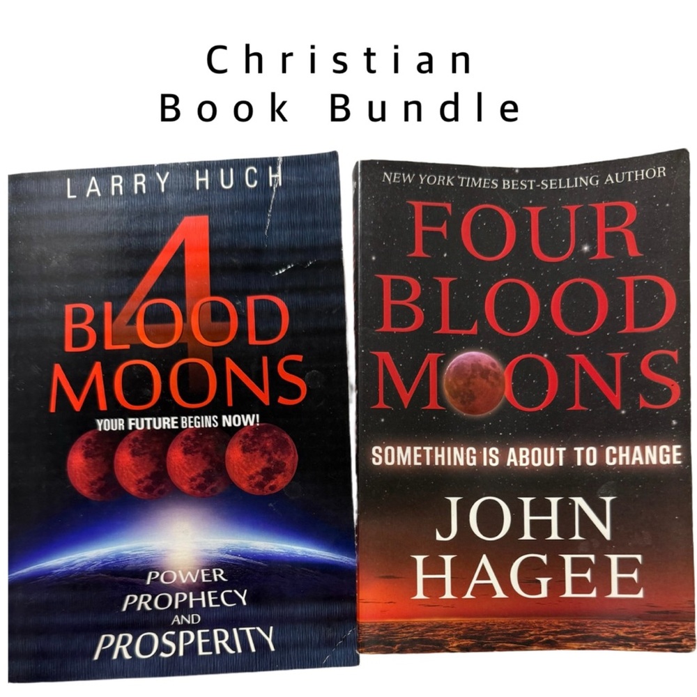 Christian Book Bundle – Blood Moons & Prophecy (Set of 2)